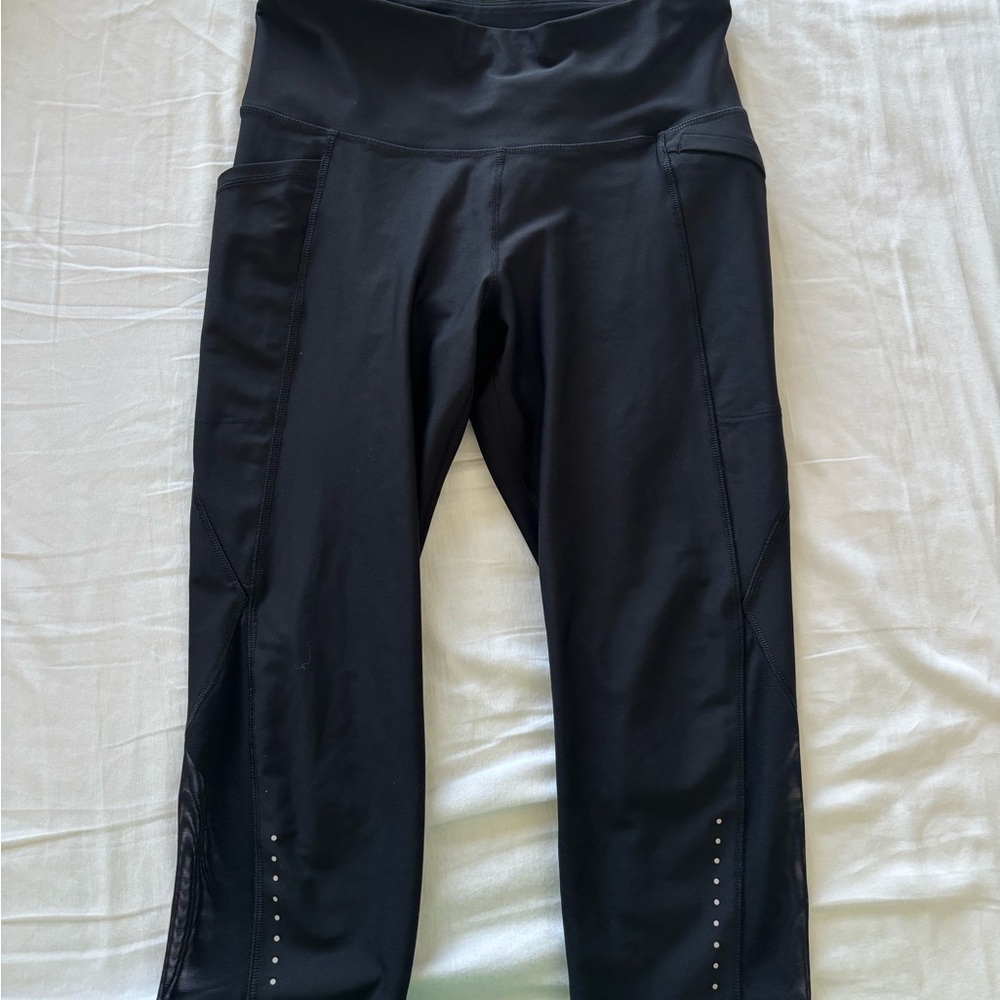 2/$20 Mesh Cutout High-Waisted Leggings